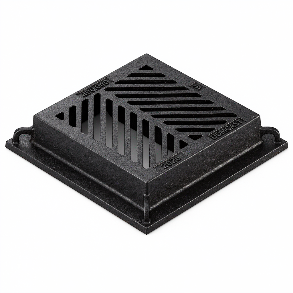 MTO 1 Piece Flat Catchbasin Frame/Cover Integrated