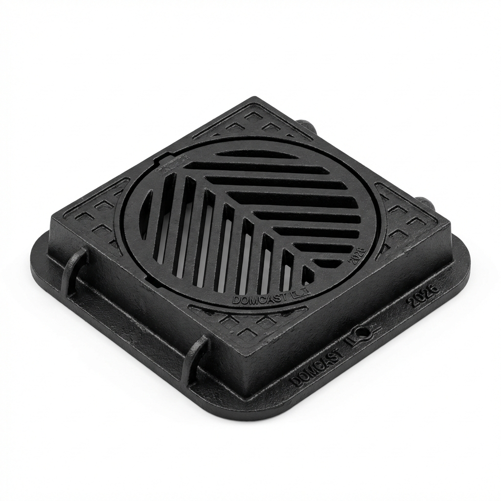 All in One Catchbasin Square Frame Grated Bicycle Proof Cover